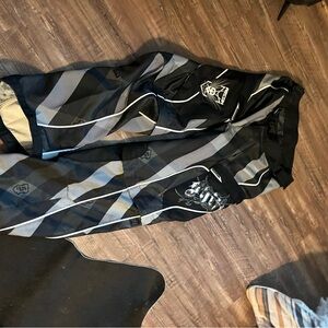 Shift Black and Gray Motorcycle pants